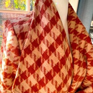 BB Dakota by Steve Madden Red and Cream Cape